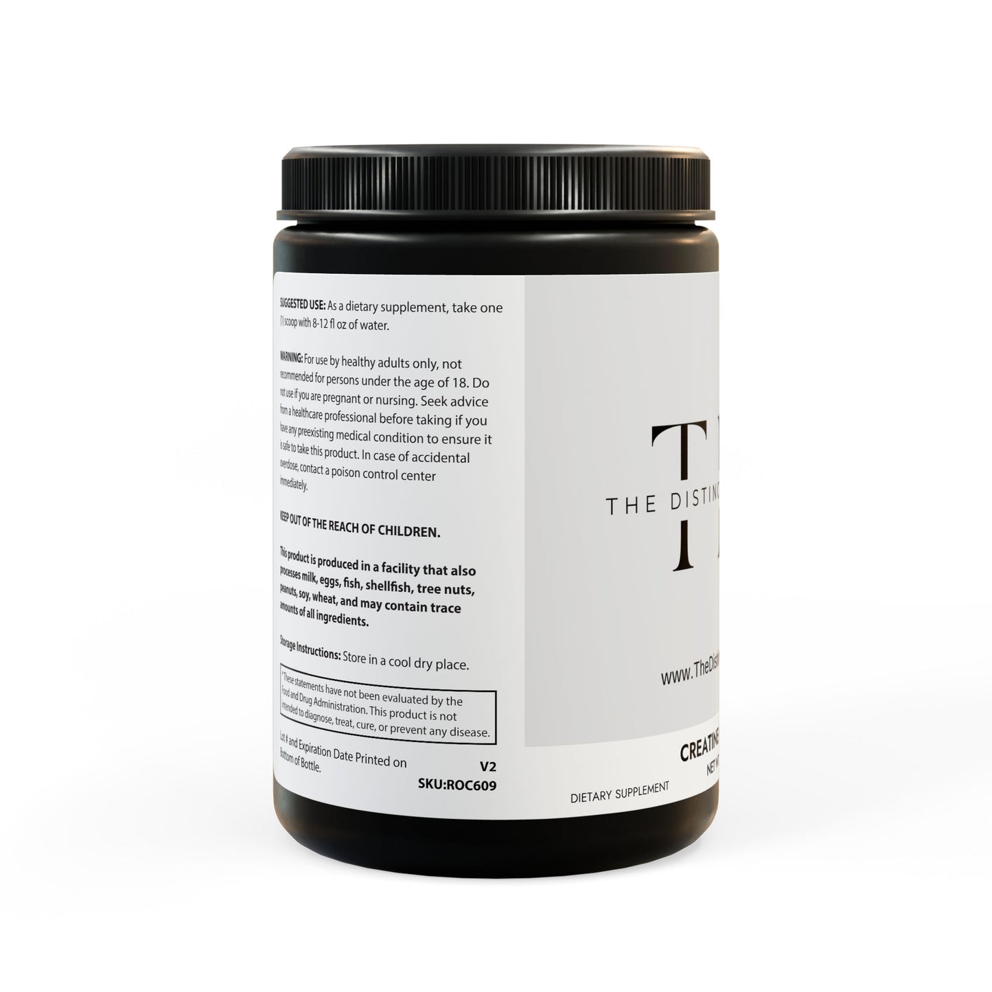 Creatine Monohydrate Supplement (300g, 10.58oz)