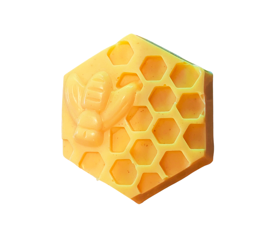 All-Natural, Handmade, Almond, Goats Milk, Honeycomb Soap