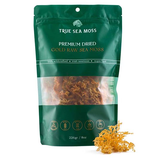 GOLD DRIED SEA MOSS