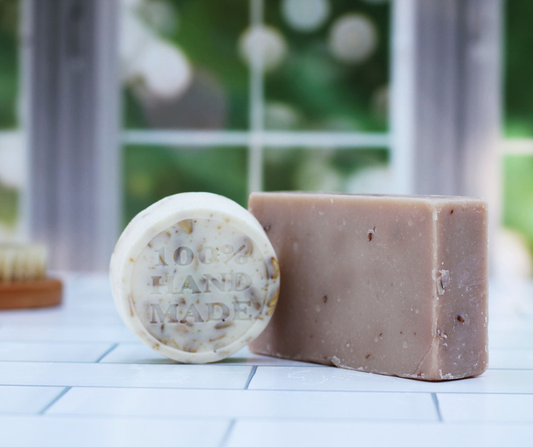 All-Natural, Handmade,  Goats Milk, Almond-Oatmeal Soap